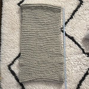 Urban Outfitters Gray Knit Scarf